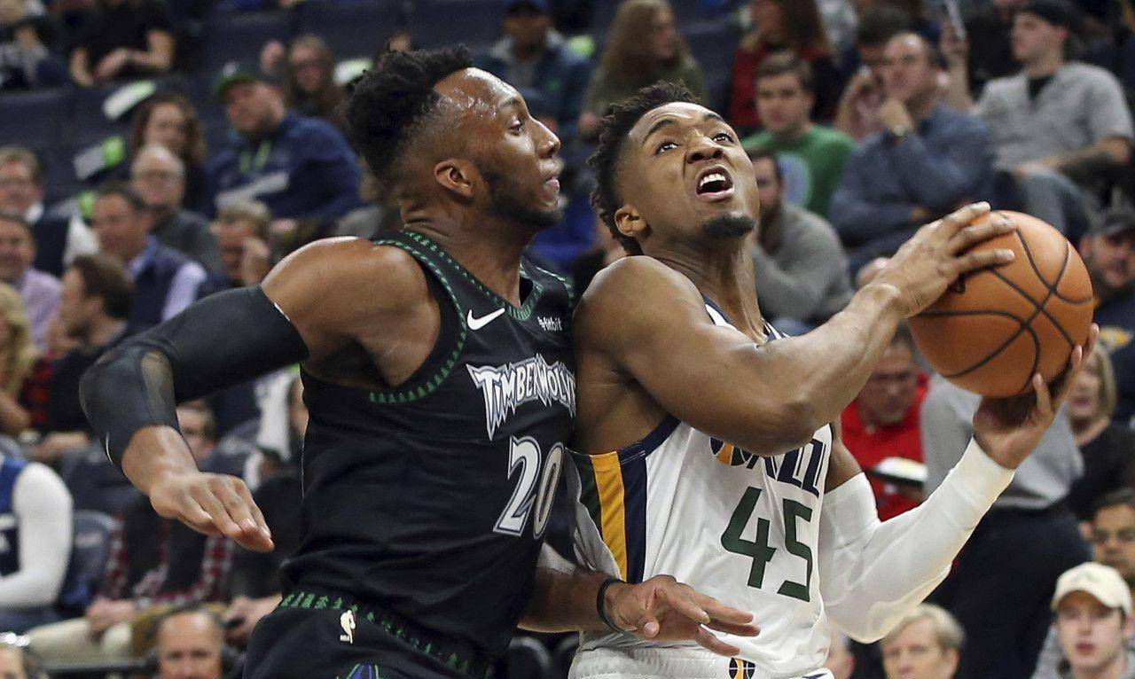 爵士击败国王,米切尔砍下30分 爵士击败国王,米切尔砍下30分